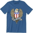 thumbnail image 1 of USA Flag Eagle Wings United States Flag American Flag 4th Of July T-Shirt, 1 of 4