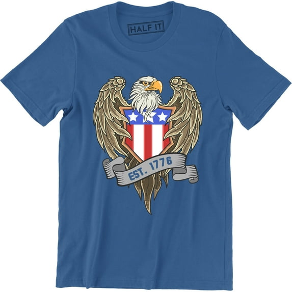 USA Flag Eagle Wings United States Flag American Flag 4th Of July T-Shirt
