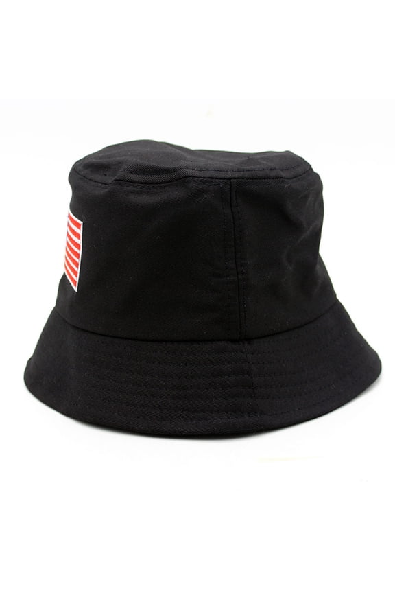 USA Flag Embroidered Fishing Hat for Women Men Summer Fashion Casual Sun Shade Stars And Stripes Go Out To Play Fisherman Hat Basin Hat Adjustable Comfort Classic Bucket Hat Summer Hat