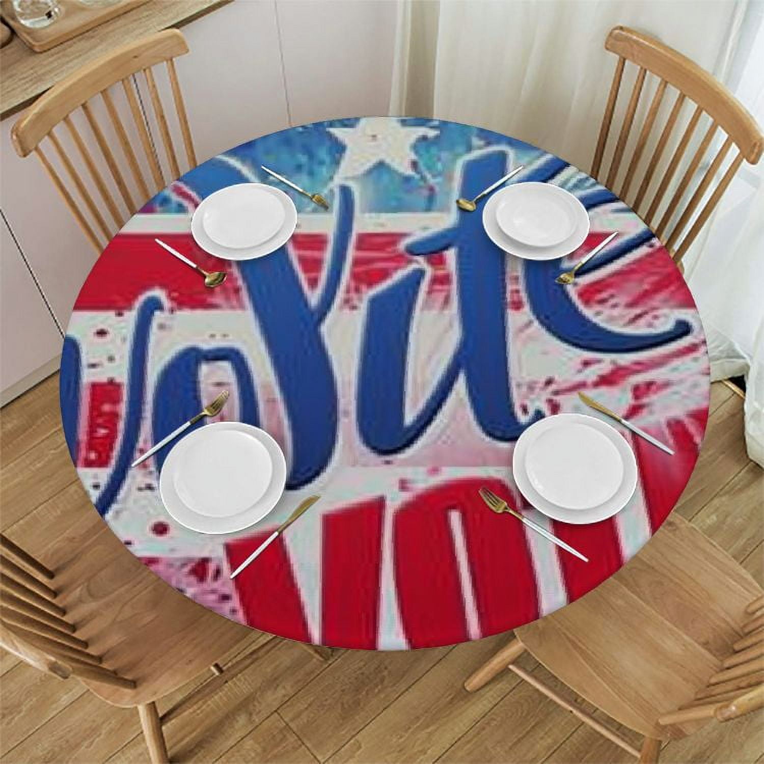 4th of july elastic picnic table covers