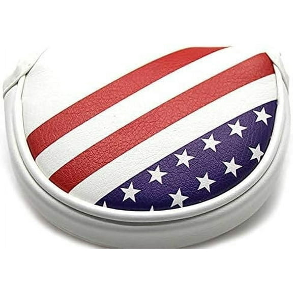 USA Flag Golf Square Mallet/Mallet Putter Head Cover for Taylormade Odyssey