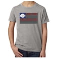 thumbnail image 1 of USA Flag Grill T-shirt, Kids 4th of July Shirts, Youth Graphic T-shirts - Heather Grey MH200YPATRIOT S10 S, 1 of 3