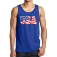 thumbnail image 1 of USA Flag Letters Tank Top, 1 of 3