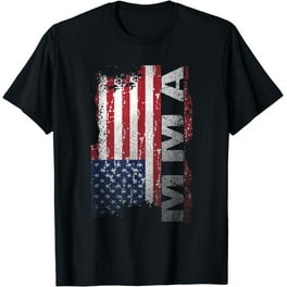 Usa Flag Mma Mixed Martial Arts T-Shirt Usa Flag Mma Mixed Martial Arts T-Shirt