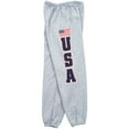 thumbnail image 1 of Usa Flag Mens Sweatpant Grey - Small, 1 of 1
