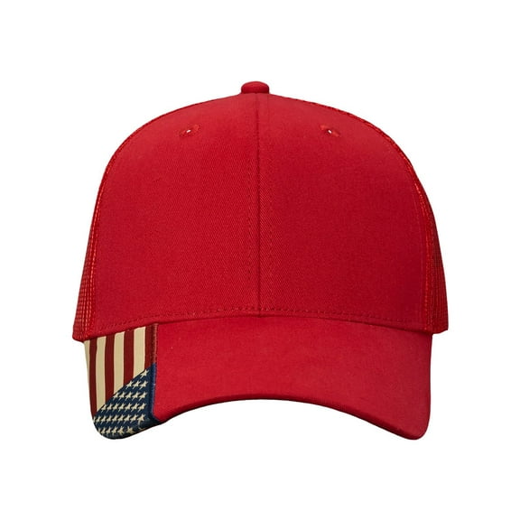 Kati AM350M USA Flag Mesh Cap-Red/ USA Mesh