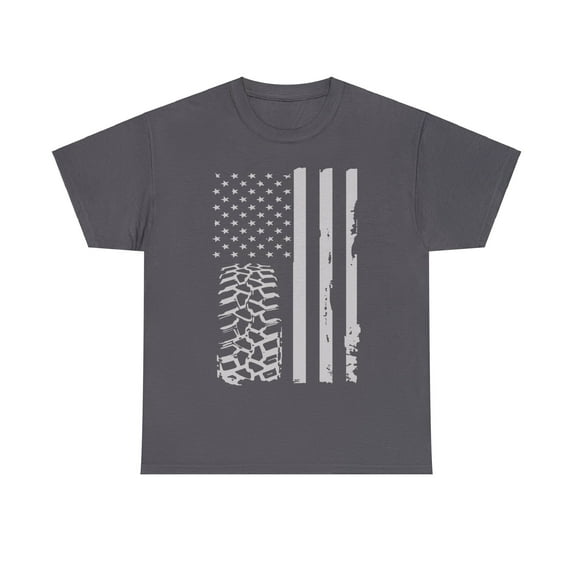 USA Flag Off Road Vehicle America Flag T-Shirt 4x4 4-Wheeler Truck Gift