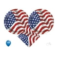 thumbnail image 1 of USA Flag Patriotic 4th of July Party Supplies Pack  USA Flag Appetizer Plates  USA Flag Napkins  Patriotic Appetizer Plates  Patriotic Napkins - Serves 16, 1 of 9