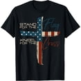 thumbnail image 1 of USA Flag Religious Quote 4th of July Christian Faith T-Shirt, 1 of 4