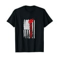 thumbnail image 1 of USA Flag Rugby Vintage Rugby Lover Cute Gift T-Shirt, 1 of 5