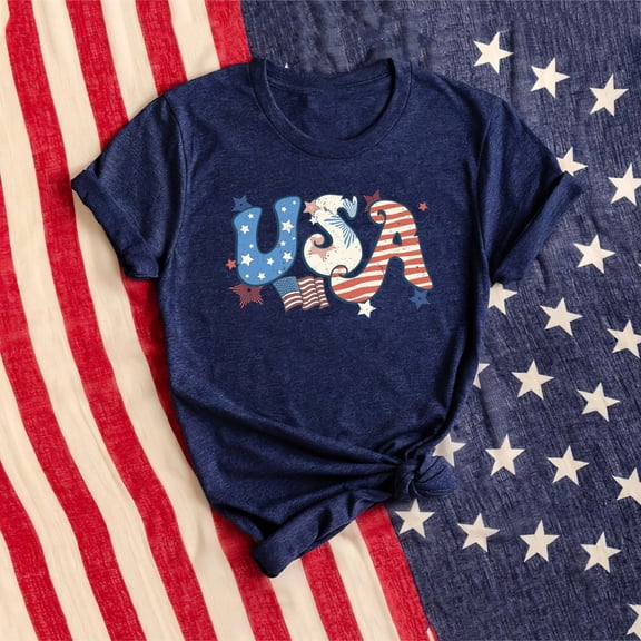 USA Flag Shirt, 4th of July Shirt, America Patriotic Shirt, Independence Day Shirt 1467944