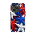 thumbnail image 1 of USA Flag Stars Pattern Phone Case, Patriotic Americana Gift Design, 17 16 15 14 13 12 11 Pro Max, 1 of 2