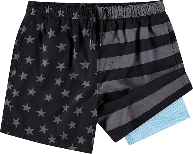 USA Flag Swim Trunk