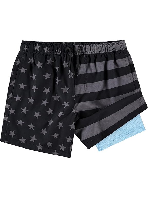 USA Flag Swim Trunk