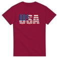 thumbnail image 1 of USA Flag T-Shirt - Patriotic American Graphic Tee for Men and Women, 1 of 5