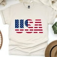 thumbnail image 1 of USA Flag T-Shirt - Patriotic American Graphic Tee for Men and Women, 1 of 6