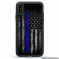 thumbnail image 1 of USA Flag Thin Blue Line Police Phone Case Slim Shockproof Rubber Custom Case Cover For iPhone 15 Pro Max 14 Plus 13, 1 of 5