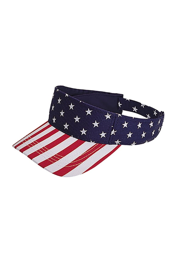 USA Flag Visor-USA Star Stripe