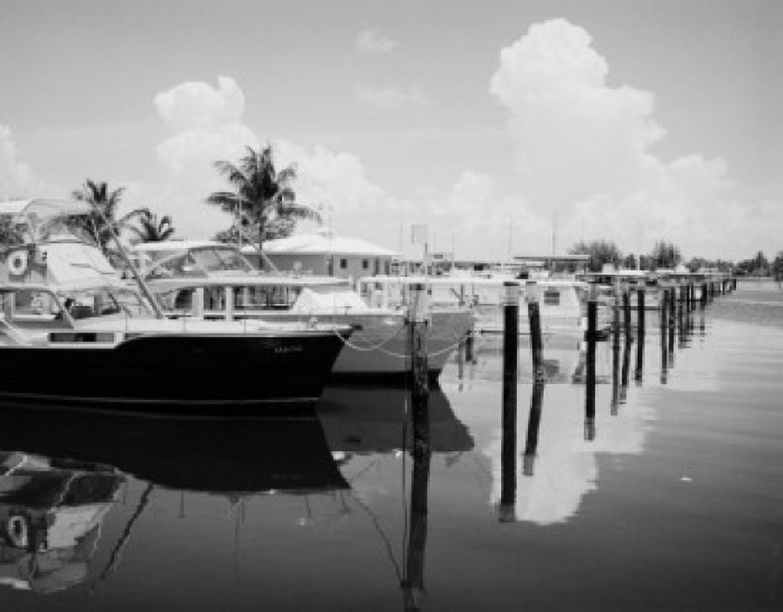 USA Florida Fort Lauderdale Bahia Mar Marina Canvas Art - (18 x 24)