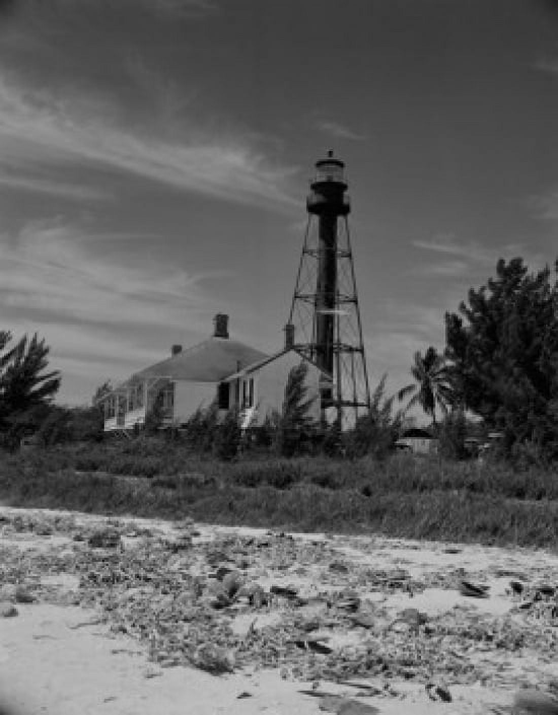 USA Florida Sanibel Island Lighthouse Canvas Art - (24 x 36)