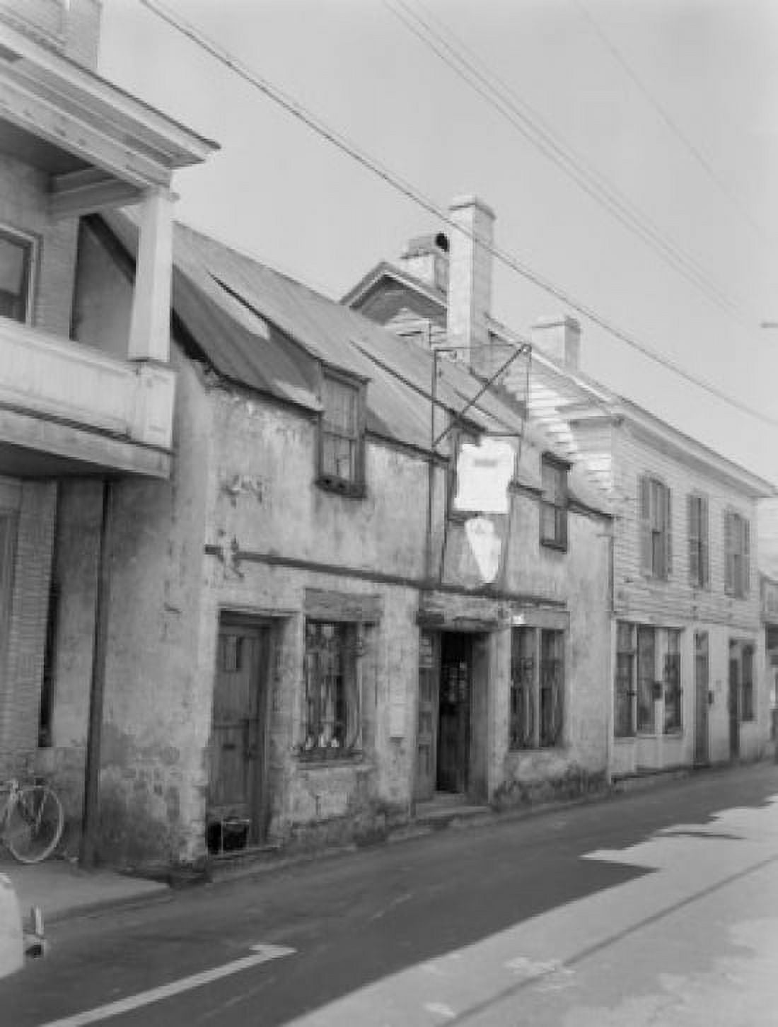 USA Florida St Augustine Old Curiosity shop March 1946 Canvas Art - (24 x 36)