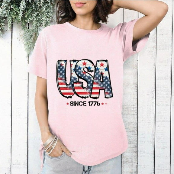 USA Forth Of July Independence Day Patriotic American T-Shirt, for men & women, up to size 5XL