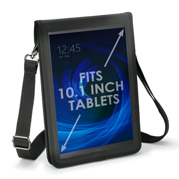 USA Gear Neoprene Tablet Sleeve with Touch Capacitive Screen Protector & Adjustable Shoulder Strap