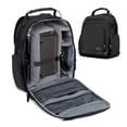 thumbnail image 1 of USA GEAR Audio Equipment Backpack - Microphone Case for Recording Microphones & Accessories - Black, 1 of 8