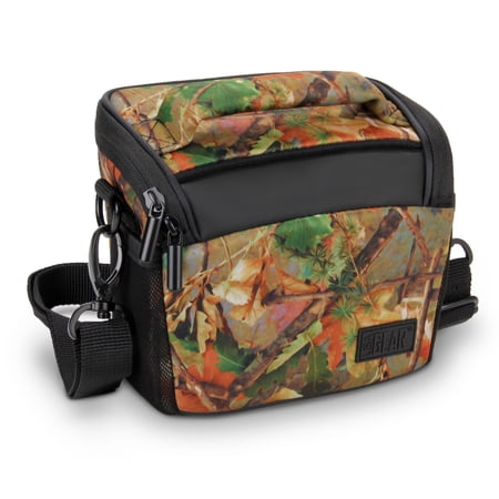 USA GEAR Bridge Camera Bag (Camo Woods)