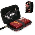 thumbnail image 1 of USA GEAR Case with Wrist Strap Compatible with Wonder Bible, Earbuds, Charger, Case Only - Roses, 1 of 9