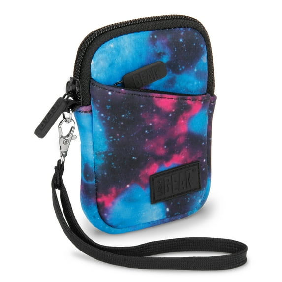 USA GEAR Compact Camera Case, Wrist Strap, Compatible with Canon Elph, Nikon Coolpix (Galaxy)