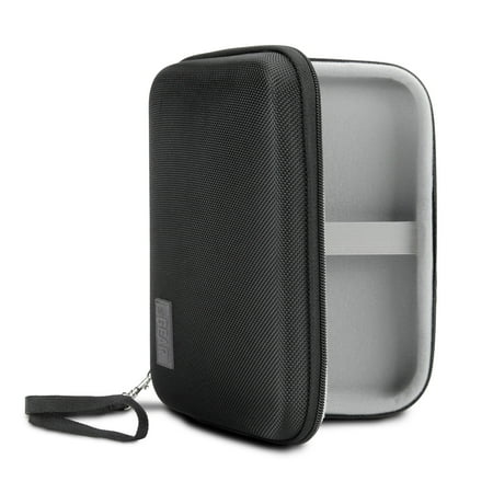 USA GEAR GPS Hard Case Compatible with Garmin GPS Drive 61 LM and More, Water Resistant Exterior