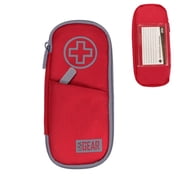 USA GEAR Medical Case for Insulin, Epipen, Asthma Inhaler & More - Insulated Interior Red