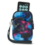 USA GEAR Mp3 Player Case Compatible iPod Nano - Wrist Strap, Belt Loop, Soft Neoprene, Galaxy
