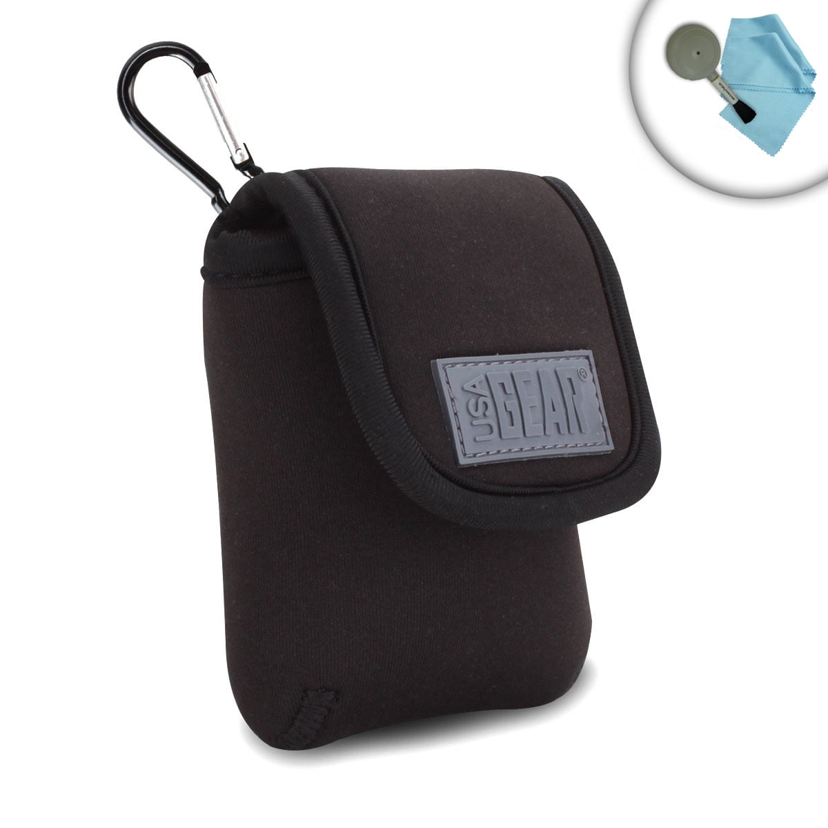 USA GEAR Portable Carrying Pouch for Keys Money with Belt Loop Storage Pocket Carabiner Clip Walmart