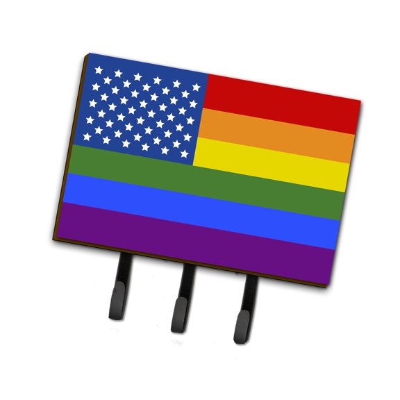USA Gay Pride Leash or Key Holder