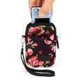 thumbnail image 1 of USA GEAR Compact Camera Case, Wrist Strap, Compatible with Canon Elph, Nikon Coolpix (Floral), 1 of 9