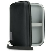 USA Gear 7.5 Inch Hard Shell Electronics Organizer - Compatible with Portable Hard Drive & More