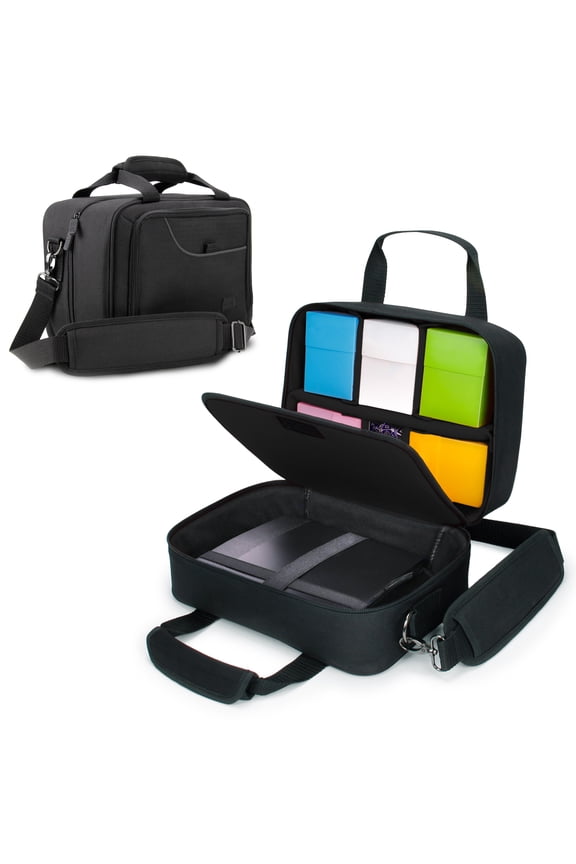 Magic the Gathering MTG Deck Travel Bag - Card Protector Bag with Customizable Interior