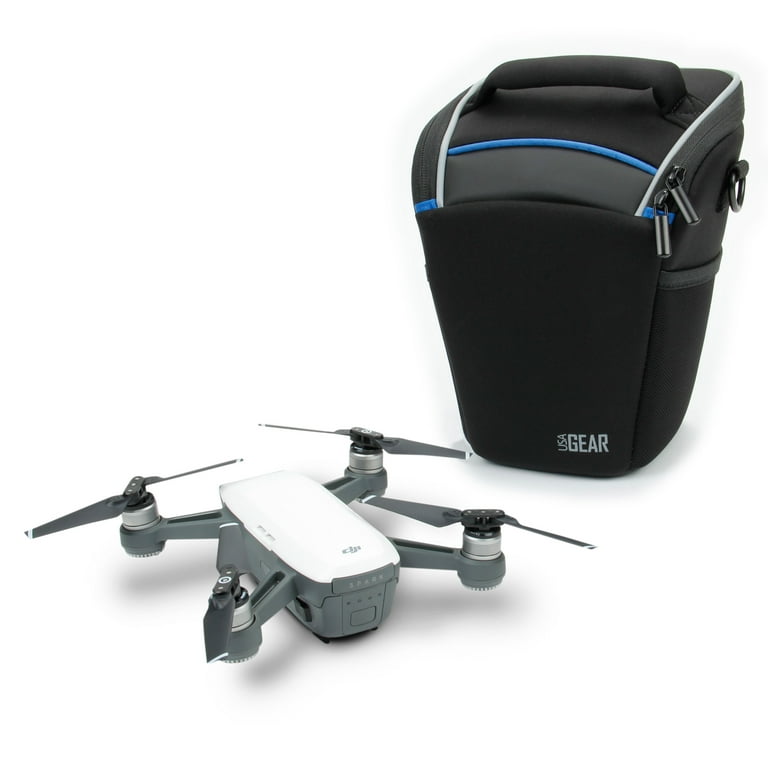USA Gear Mini Drone Carrying Case for DJI Spark Drone Travel