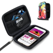 USA Gear Mp3 Player Case Compatible with Apple iPod Touch, Wrist Strap, Hard Shell (Geometric)
