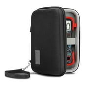 USA Gear Digital Multimeter Case Fits AstroAI AM33D, Innova 3320, Victor VC921 (Black)