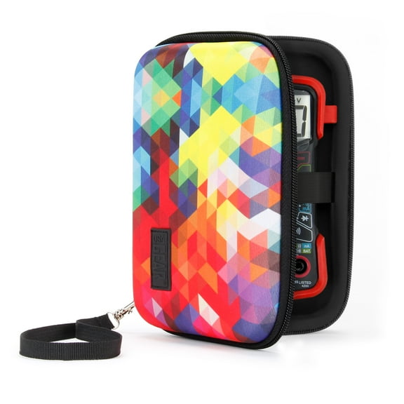 USA Gear Protective Case for Innova 3320 Digital Multimeter with Hard Shell Exterior and Wrist Strap
