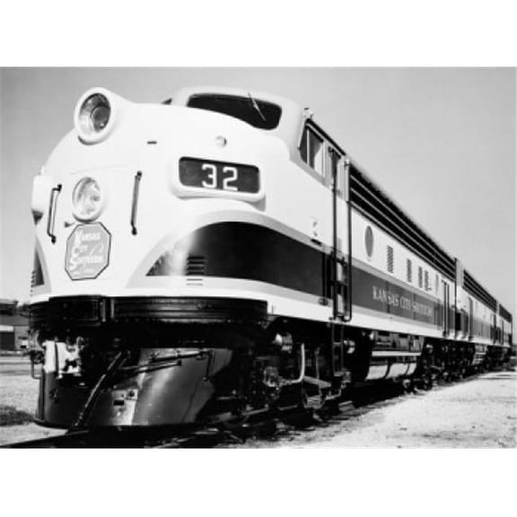 USA General Motors Model F7 Locomotive 4500 H.P. Diesel Poster Print