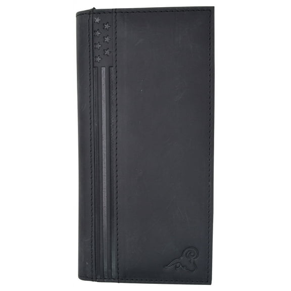 USA Genuine Leather Checkbook Cover For Men & Women Checkbook Holder Wallet RFID Blocking