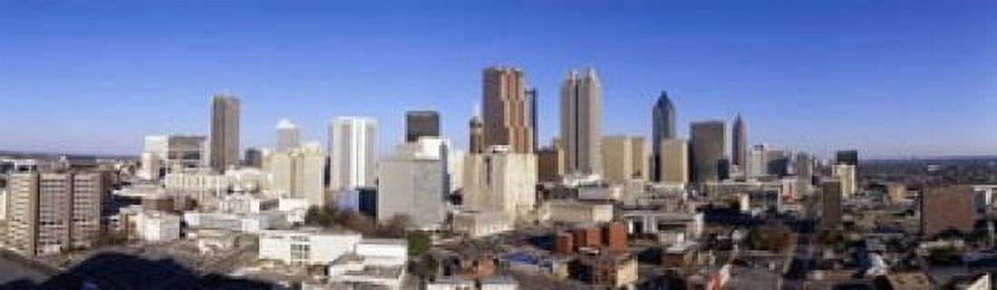 USA Georgia Atlanta Canvas Art - Panoramic Images (20 x 6)