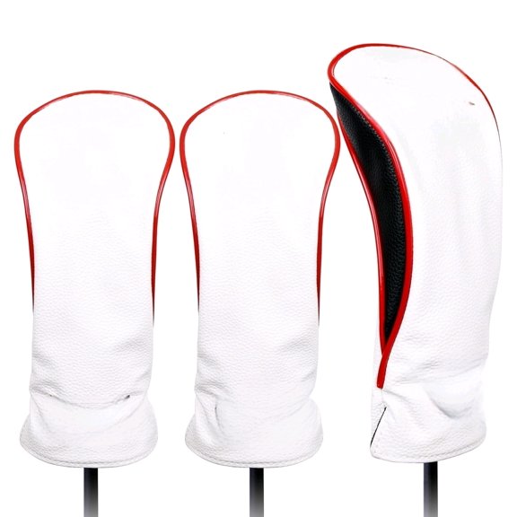 USA Golf Head Covers for Driver & Fairway Woods - Premium Leather Headcovers, Designed to Fit All Woods and Drivers$$Sport & Recreation Other