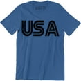 thumbnail image 1 of USA Graphic - United State Country 4th Of July Men's T-Shirt, 1 of 4