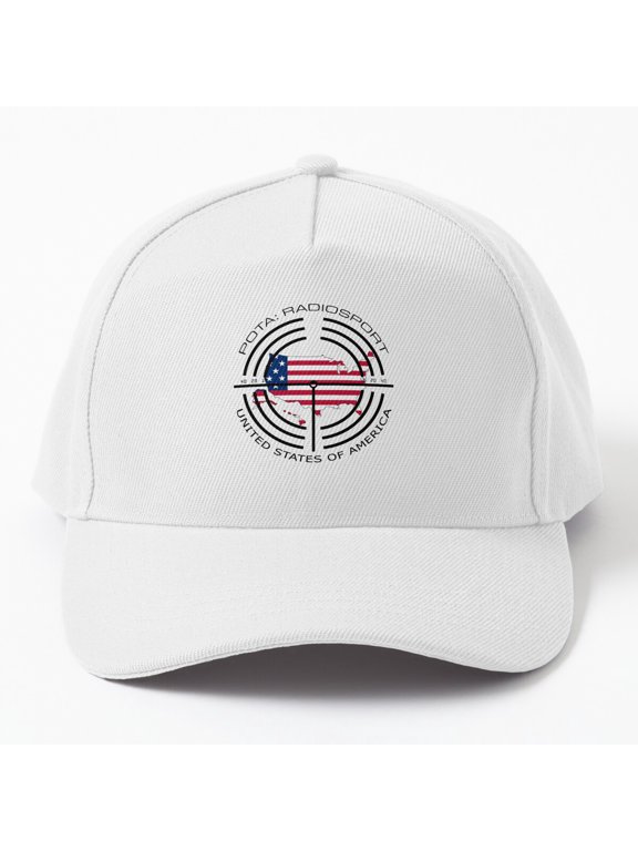 USA Ham Radio Dad Baseball Cap, POTA Amateur Radio Father's Day Gift Design, Classic Hat