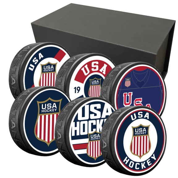 USA Hockey 2026 Winter Olympics Six-Puck Pack